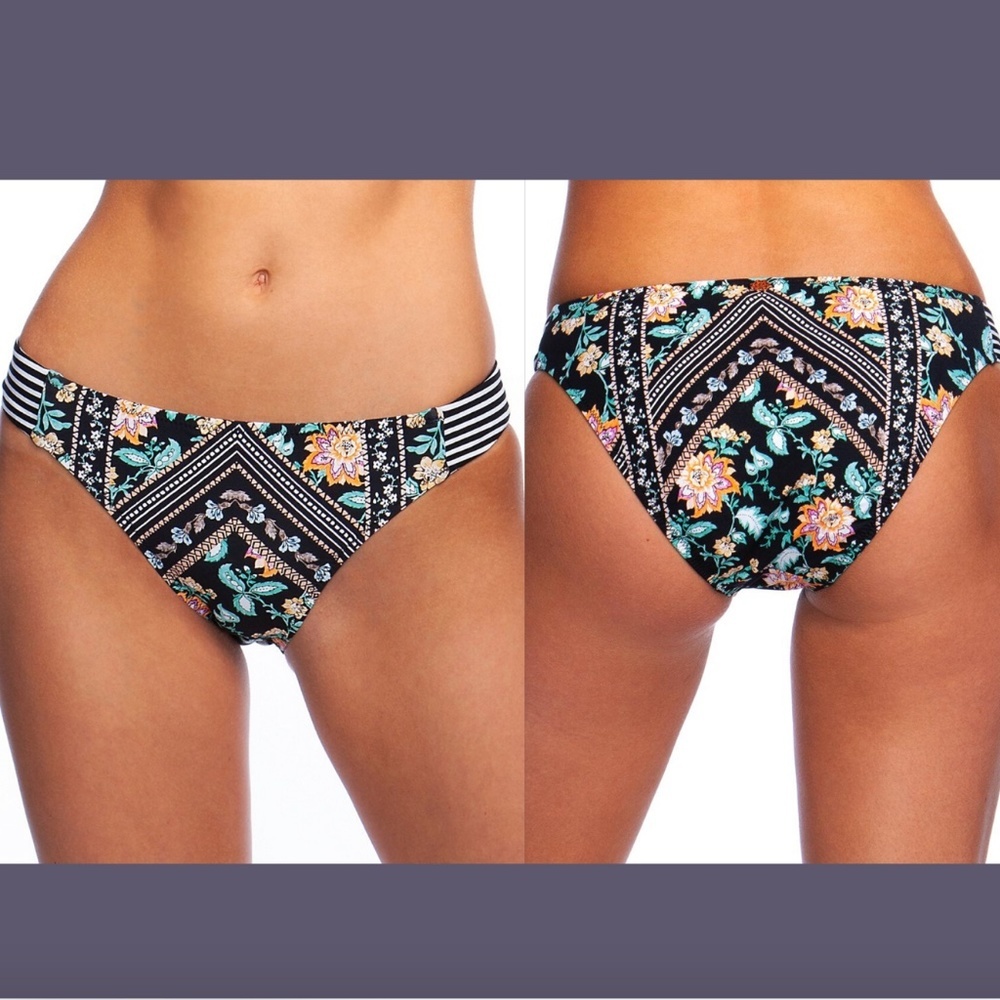 NWT $80 Nanette Lepore Diamond Swim Bikini Bottoms